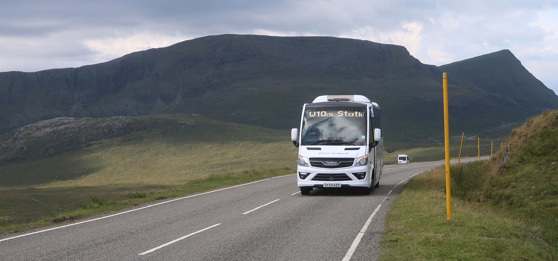 Exploring Lewis and Harris by bus