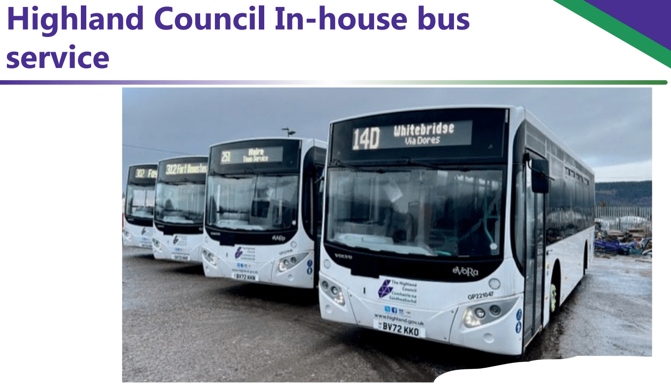 Highland Council In-house Bus Service (Part 1)