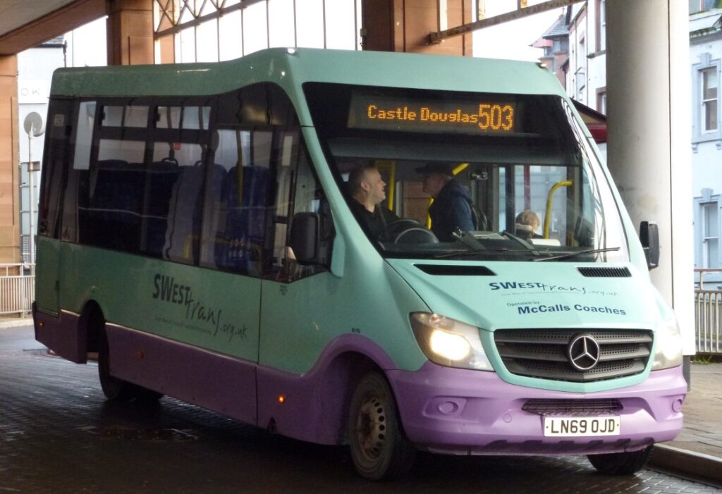 Dumfries to Cairnryan by Bus