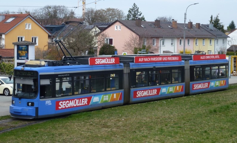 A Run Out on the Munich Tram Network
