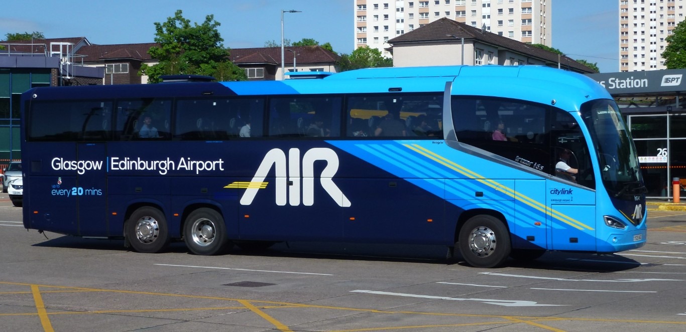 Glasgow to Edinburgh Airport by AIR