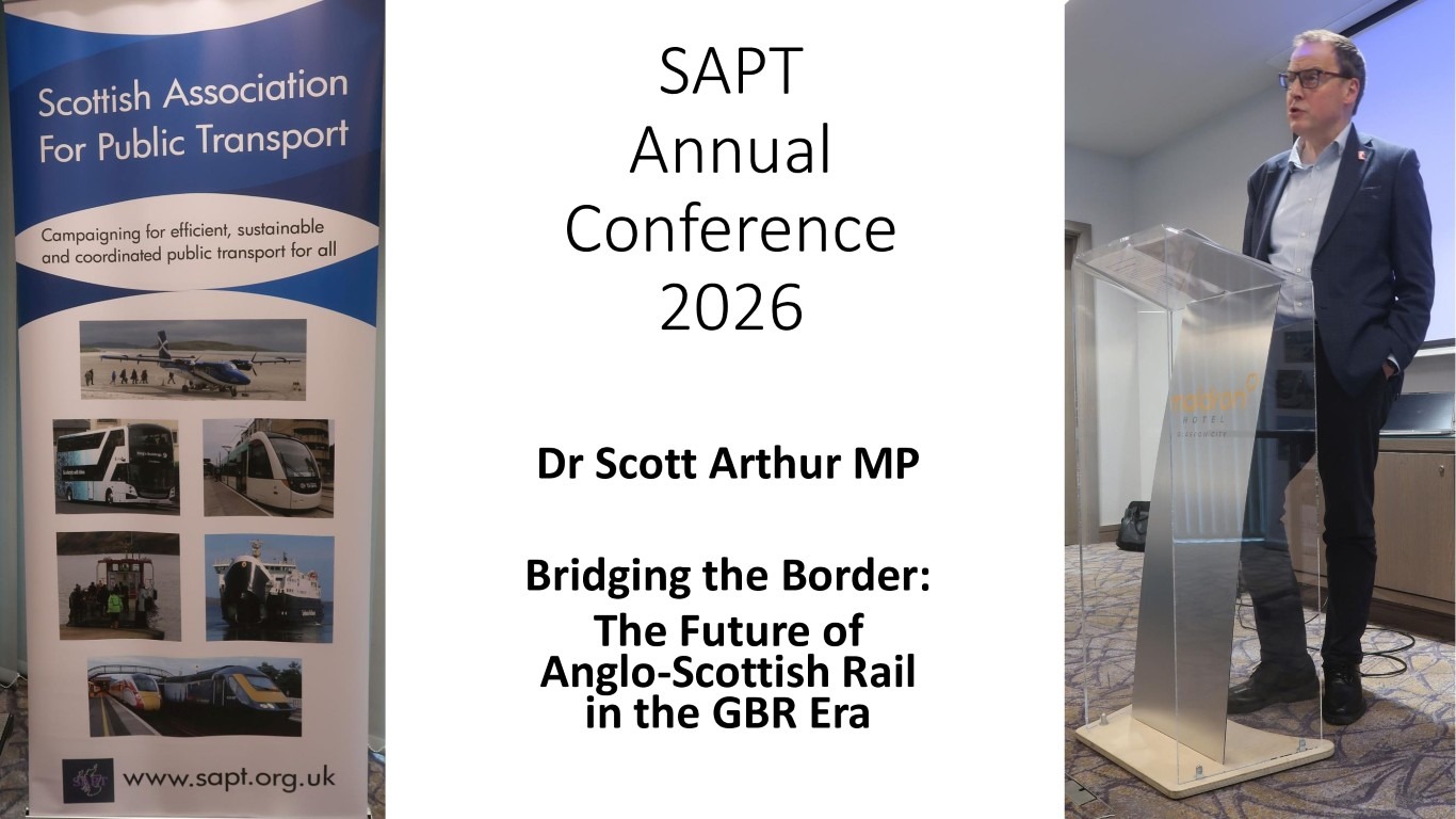 The Future of Anglo-Scottish Rail in the GBR Era by Dr Scott Arthur
